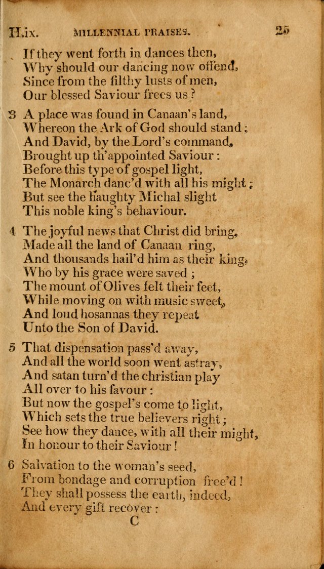 Millennial Praises: containing a collection of gospel hymns, in four parts; adapted to the day of Christ