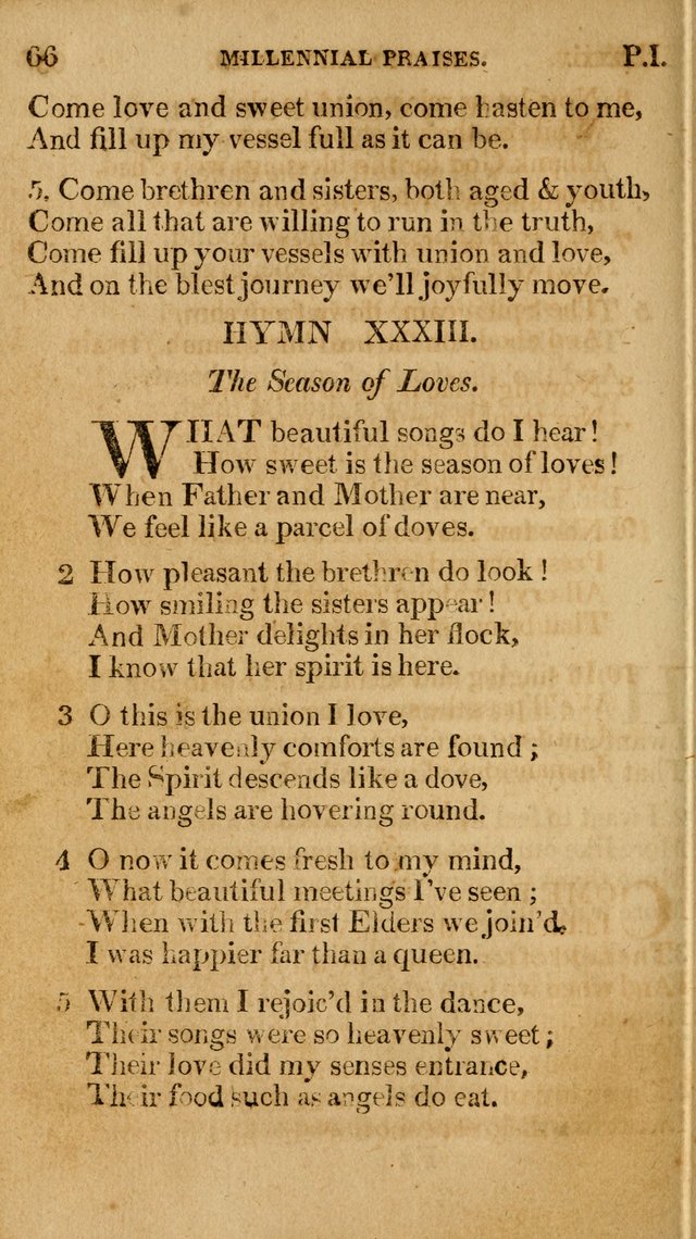Millennial Praises: containing a collection of gospel hymns, in four parts; adapted to the day of Christ