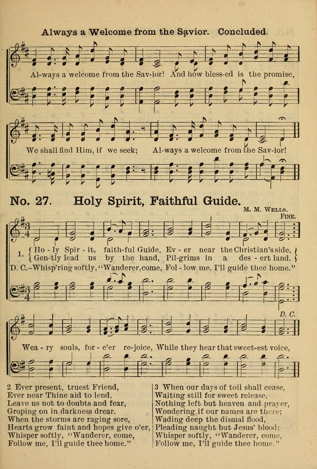 The Message in Song: for use in Sunday schools, young people