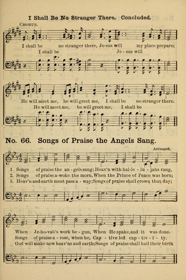 The Message in Song: for use in Sunday schools, young people