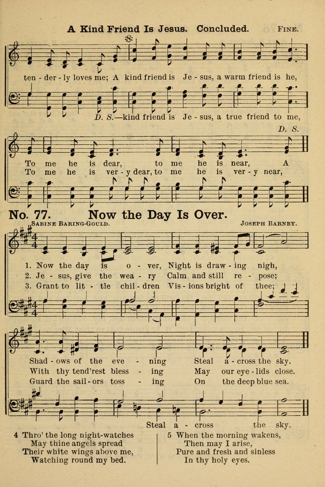 The Message in Song: for use in Sunday schools, young people