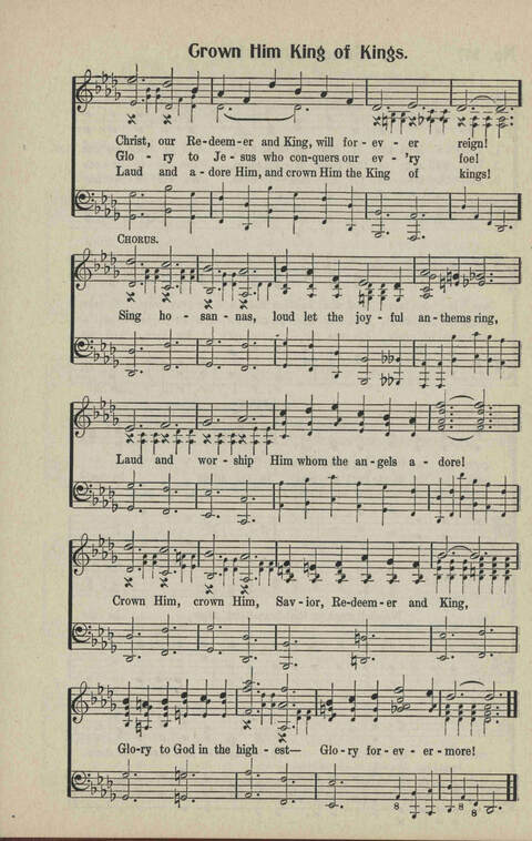 Ministry in Song: A new collection of songs for all relgious services especially arranged for Sunday schools, Epworth Leagues, prayer meetings and revivals page 149