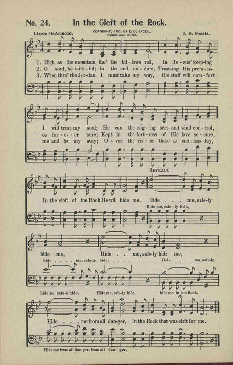 Ministry in Song: A new collection of songs for all relgious services especially arranged for Sunday schools, Epworth Leagues, prayer meetings and revivals page 24