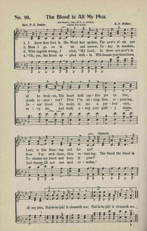 Ministry in Song: A new collection of songs for all relgious services especially arranged for Sunday schools, Epworth Leagues, prayer meetings and revivals page 90