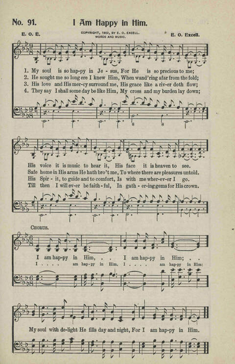 Ministry in Song: A new collection of songs for all relgious services especially arranged for Sunday schools, Epworth Leagues, prayer meetings and revivals page 91