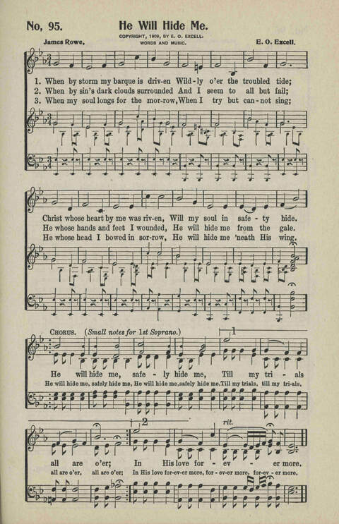 Ministry in Song: A new collection of songs for all relgious services especially arranged for Sunday schools, Epworth Leagues, prayer meetings and revivals page 95