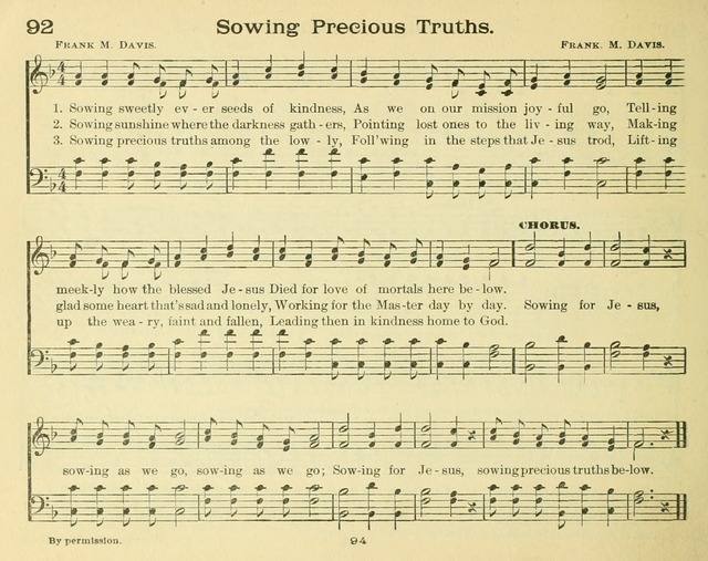 Morning Stars: a collection of sacred hymns and tunes for Sunday schools and other religious gatherings page 101