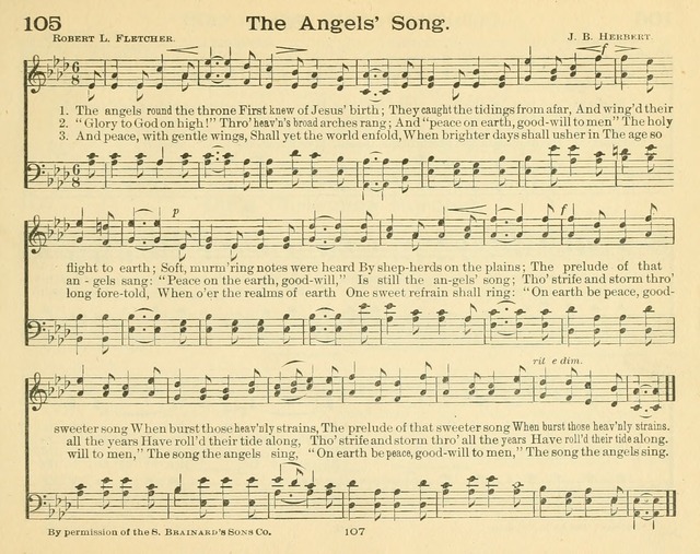 Morning Stars: a collection of sacred hymns and tunes for Sunday schools and other religious gatherings page 114