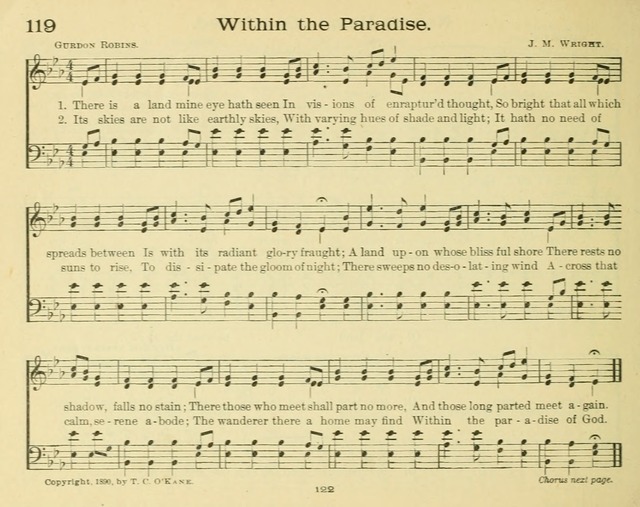 Morning Stars: a collection of sacred hymns and tunes for Sunday schools and other religious gatherings page 129