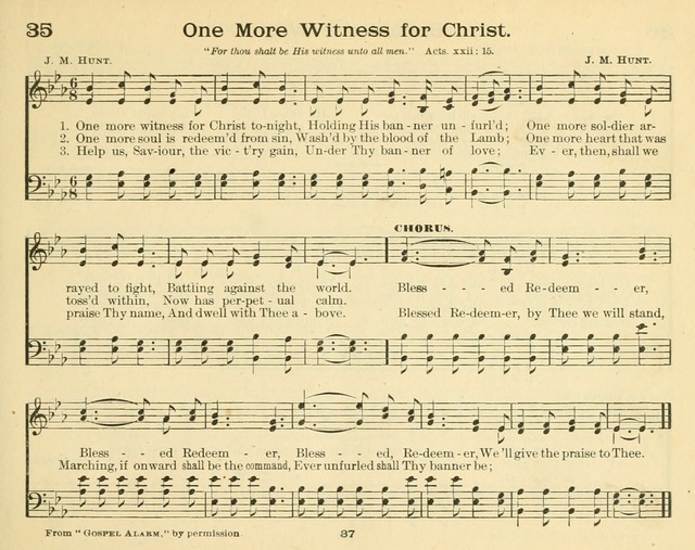 Morning Stars: a collection of sacred hymns and tunes for Sunday schools and other religious gatherings page 42