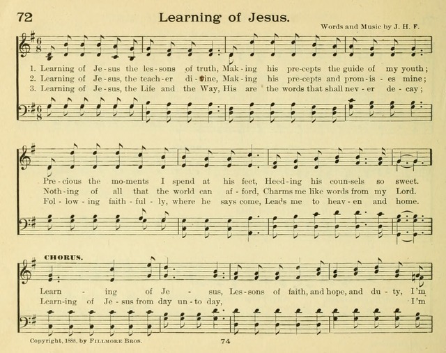 Morning Stars: a collection of sacred hymns and tunes for Sunday schools and other religious gatherings page 81
