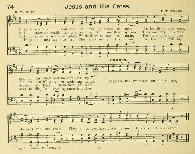 Morning Stars: a collection of sacred hymns and tunes for Sunday schools and other religious gatherings page 83