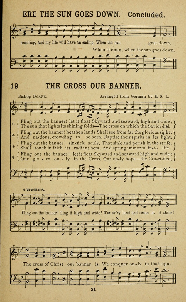 Missionary Songs: for the use of missionary societies, missionary and gleaners