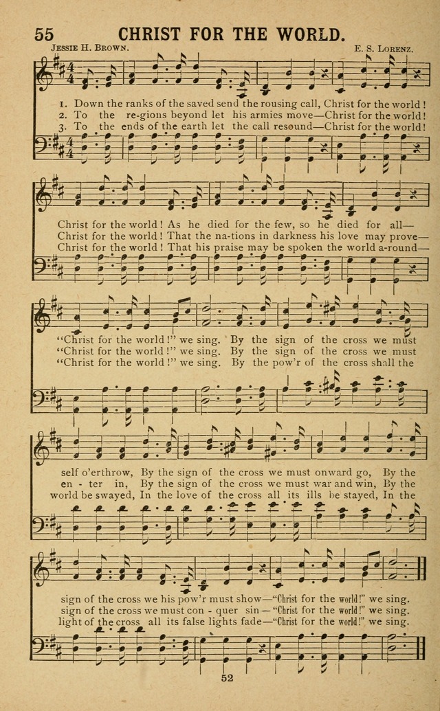 Missionary Songs: for the use of missionary societies, missionary and gleaners