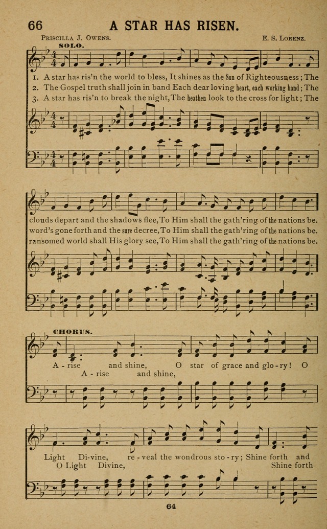 Missionary Songs: for the use of missionary societies, missionary and gleaners