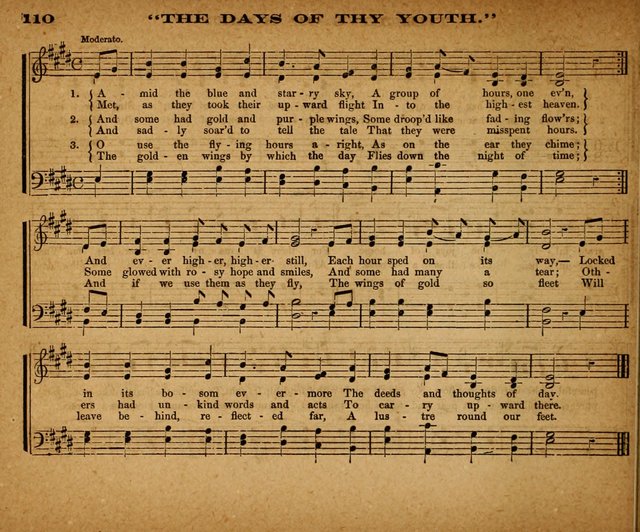 The Morning Stars Sang Together: a book of religious songs for Sunday schools and the home circle page 111