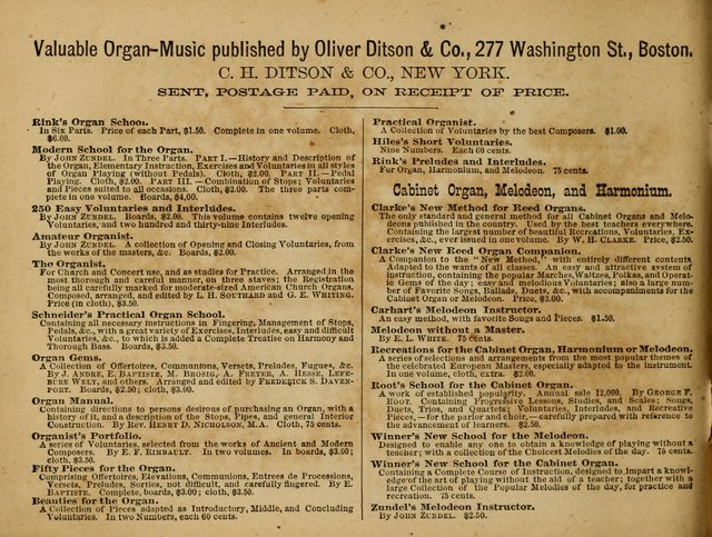 The Morning Stars Sang Together: a book of religious songs for Sunday schools and the home circle page 131