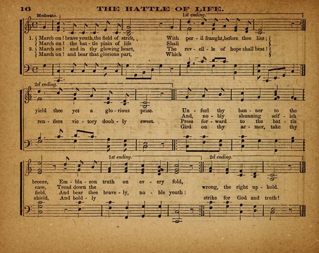 The Morning Stars Sang Together: a book of religious songs for Sunday schools and the home circle page 17