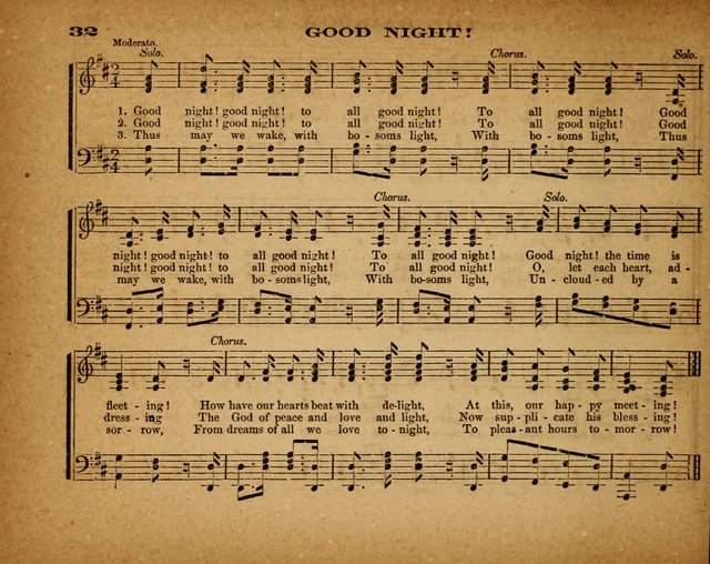 The Morning Stars Sang Together: a book of religious songs for Sunday schools and the home circle page 33