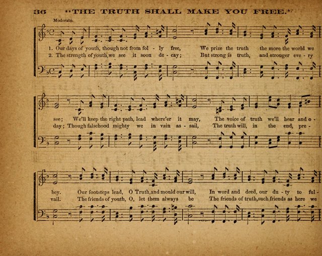 The Morning Stars Sang Together: a book of religious songs for Sunday schools and the home circle page 37