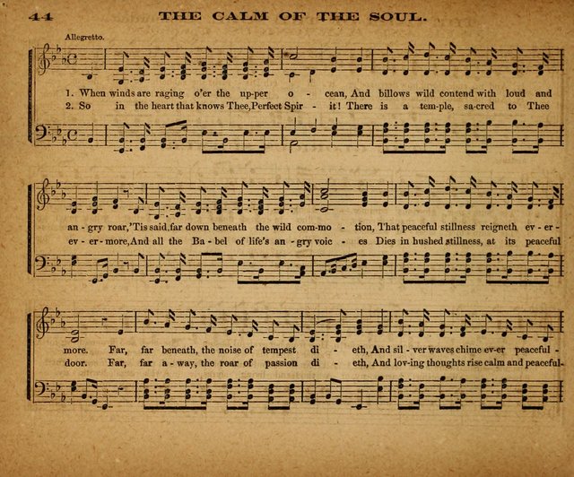 The Morning Stars Sang Together: a book of religious songs for Sunday schools and the home circle page 45