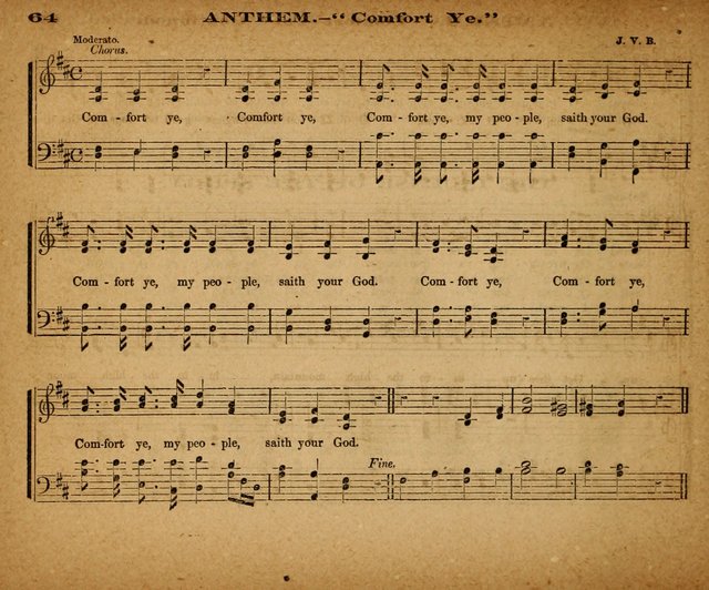 The Morning Stars Sang Together: a book of religious songs for Sunday schools and the home circle page 65