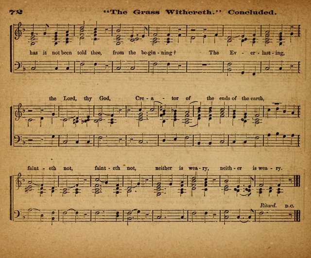 The Morning Stars Sang Together: a book of religious songs for Sunday schools and the home circle page 73