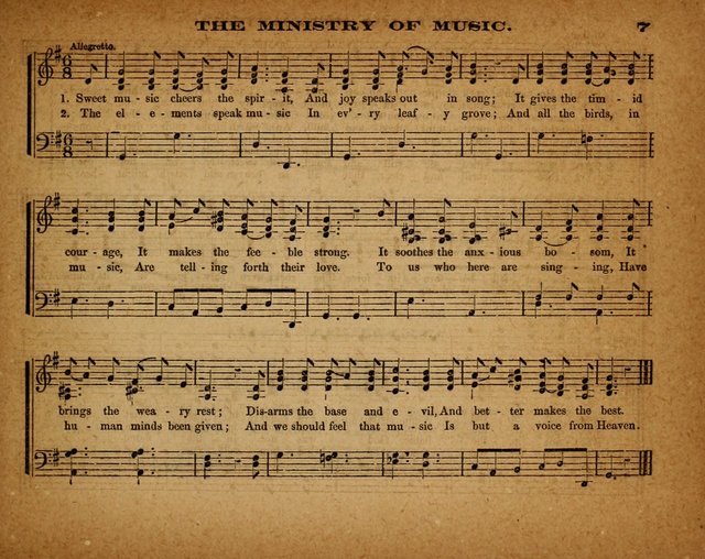 The Morning Stars Sang Together: a book of religious songs for Sunday schools and the home circle page 8