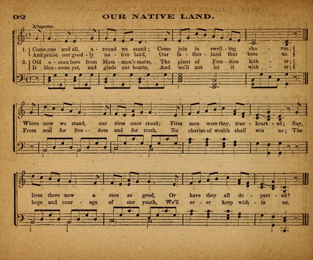 The Morning Stars Sang Together: a book of religious songs for Sunday schools and the home circle page 93