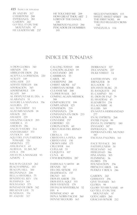 Mil Voces para Celebrar: Himnario Metodista page 604