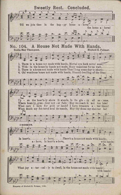Music that Wins: a collection of sacred song both new and old page 107