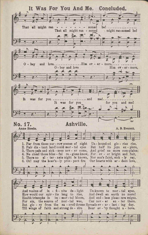 Music that Wins: a collection of sacred song both new and old page 17