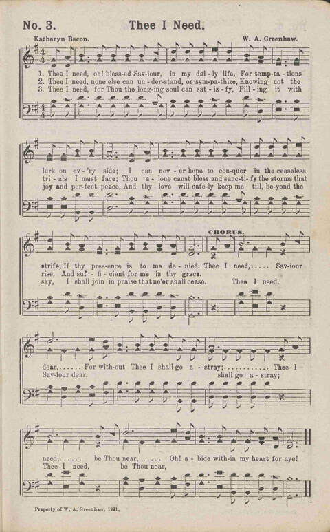 Music that Wins: a collection of sacred song both new and old page 3