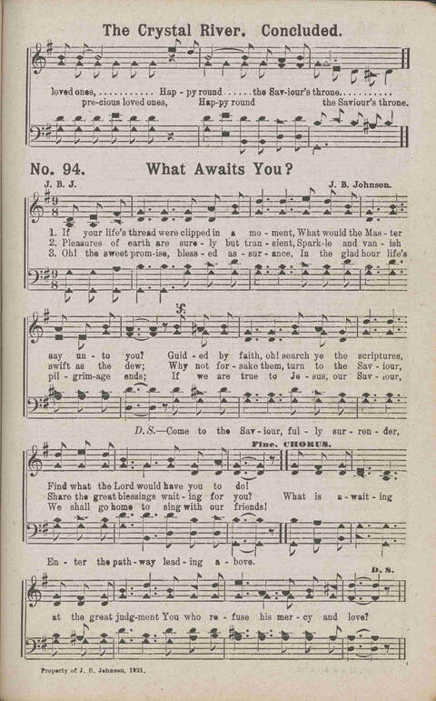 Music that Wins: a collection of sacred song both new and old page 97