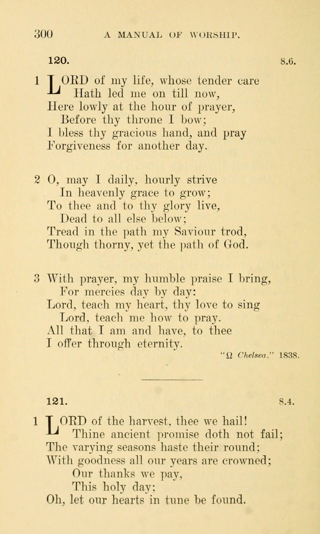 A Manual of Worship: for the chapel of Girard College page 305