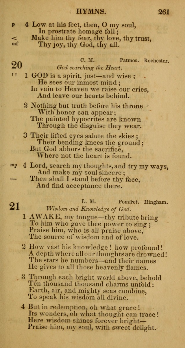 Manual of Christian Psalmody: a collection of psalms and hymns for public worship page 263
