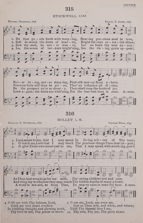 The New Baptist Praise Book: or hymns of the centuries page 281