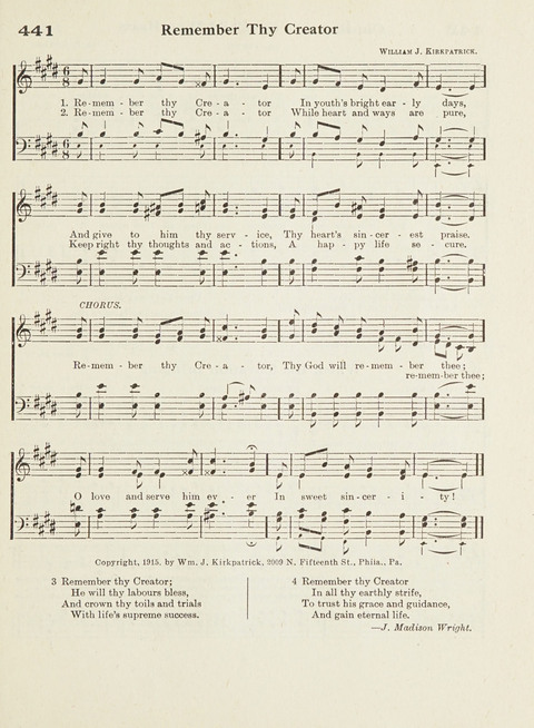 The New Canadian Hymnal: a collection of hymns and music for Sunday schools, young people