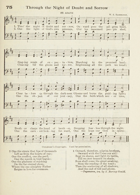 The New Canadian Hymnal: a collection of hymns and music for Sunday schools, young people