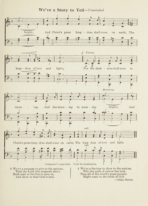 The New Canadian Hymnal: a collection of hymns and music for Sunday schools, young people