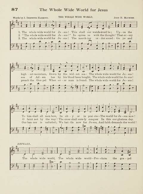 The New Canadian Hymnal: a collection of hymns and music for Sunday schools, young people
