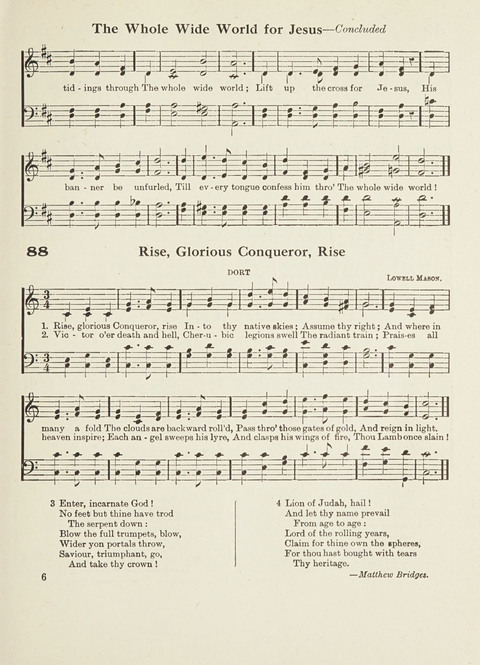 The New Canadian Hymnal: a collection of hymns and music for Sunday schools, young people