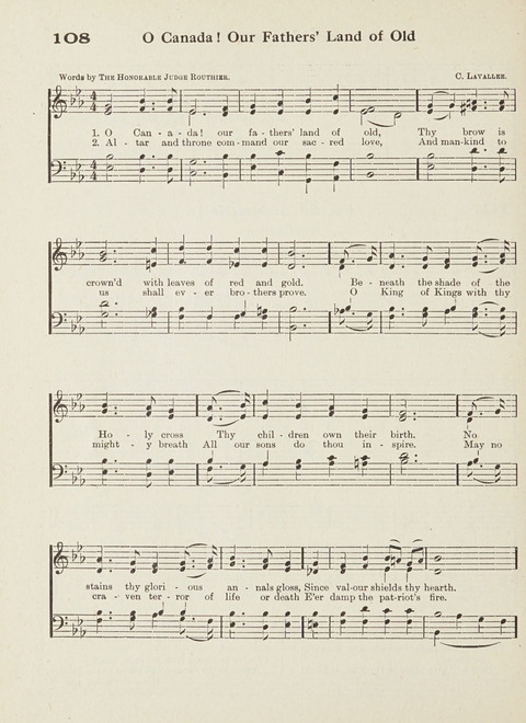 The New Canadian Hymnal: a collection of hymns and music for Sunday schools, young people