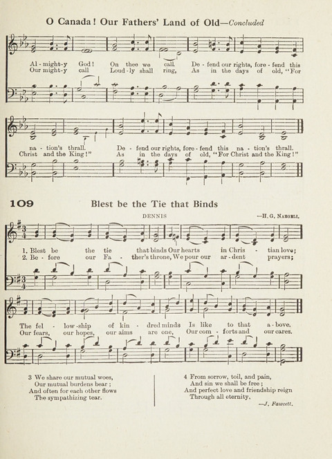 The New Canadian Hymnal: a collection of hymns and music for Sunday schools, young people