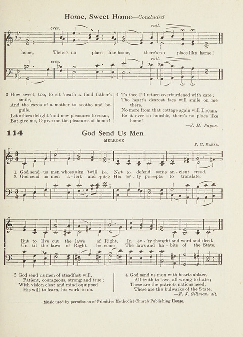 The New Canadian Hymnal: a collection of hymns and music for Sunday schools, young people