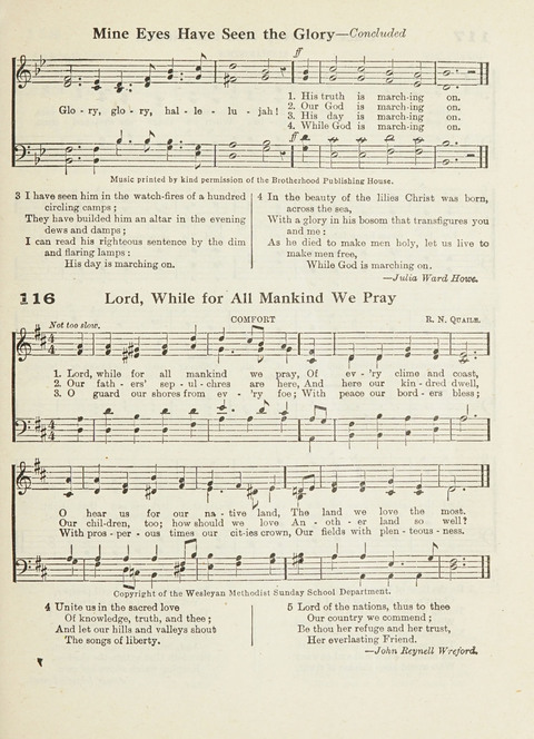 The New Canadian Hymnal: a collection of hymns and music for Sunday schools, young people