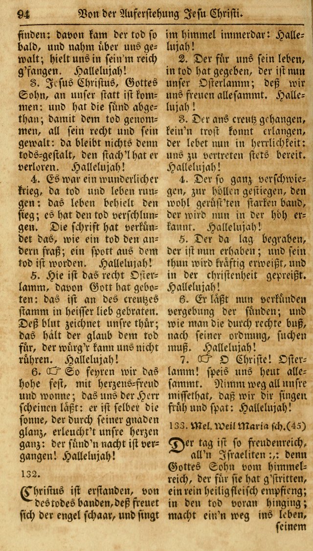 Neueingerichtetes Gesang-Buch, enthaltend eine Sammlung (mehrentheils alter) erbaulicher Lieder,  nach den Hauptstücken der christlichen Lehre und Glaubens eingetheilet page 112