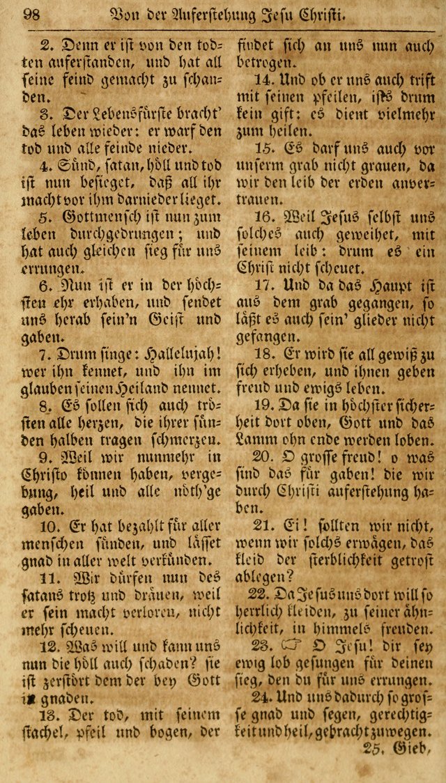 Neueingerichtetes Gesang-Buch, enthaltend eine Sammlung (mehrentheils alter) erbaulicher Lieder,  nach den Hauptstücken der christlichen Lehre und Glaubens eingetheilet page 116