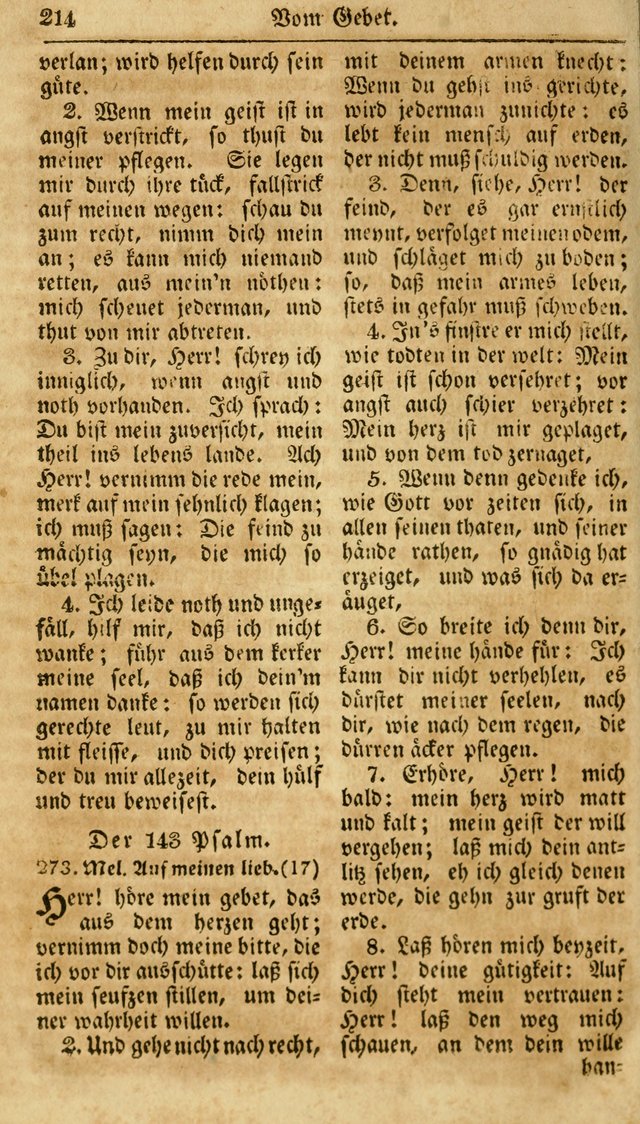 Neueingerichtetes Gesang-Buch, enthaltend eine Sammlung (mehrentheils alter) erbaulicher Lieder,  nach den Hauptstücken der christlichen Lehre und Glaubens eingetheilet page 232