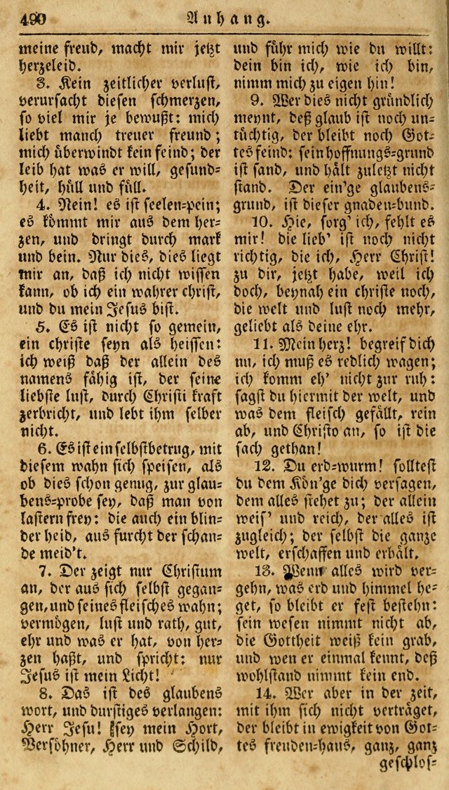 Neueingerichtetes Gesang-Buch, enthaltend eine Sammlung (mehrentheils alter) erbaulicher Lieder,  nach den Hauptstücken der christlichen Lehre und Glaubens eingetheilet page 508